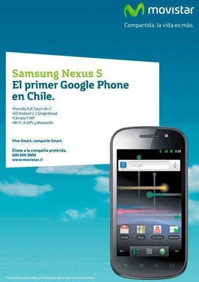 Nexus S de Movistar